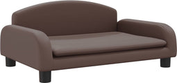 vidaXL - Hondenmand - 70x45x30 - cm - kunstleer - bruin