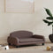 vidaXL - Hondenmand - 70x45x30 - cm - kunstleer - bruin