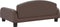 vidaXL - Hondenmand - 70x45x30 - cm - kunstleer - bruin