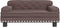 vidaXL - Hondenmand - 70x45x30 - cm - kunstleer - bruin
