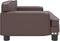vidaXL - Hondenmand - 70x45x30 - cm - kunstleer - bruin