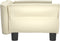 vidaXL - Hondenmand - 70x45x30 - cm - kunstleer - crèmekleurig