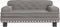 vidaXL - Hondenmand - 70x45x30 - cm - kunstleer - grijs