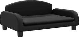 vidaXL - Hondenmand - 70x45x30 - cm - kunstleer - zwart