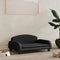 vidaXL - Hondenmand - 70x45x30 - cm - kunstleer - zwart