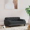 vidaXL - Hondenmand - 70x45x30 - cm - kunstleer - zwart