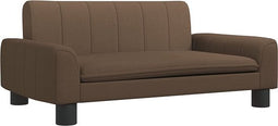 vidaXL - Hondenmand - 70x45x30 - cm - stof - bruin