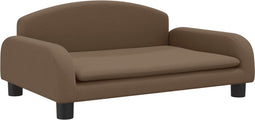 vidaXL - Hondenmand - 70x45x30 - cm - stof - bruin