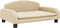 vidaXL - Hondenmand - 70x45x30 - cm - stof - crèmekleurig