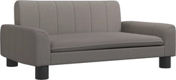 vidaXL - Hondenmand - 70x45x30 - cm - stof - taupe