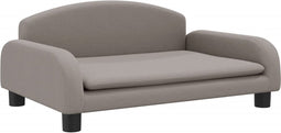 vidaXL - Hondenmand - 70x45x30 - cm - stof - taupe