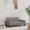 vidaXL - Hondenmand - 70x45x30 - cm - stof - taupe