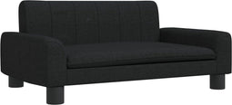 vidaXL - Hondenmand - 70x45x30 - cm - stof - zwart