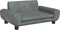 vidaXL - Hondenmand - 70x45x33 - cm - fluweel - donkergrijs