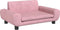 vidaXL - Hondenmand - 70x45x33 - cm - fluweel - roze