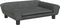 vidaXL - Hondenmand - 70x48x22 - cm - fluweel - donkergrijs