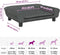 vidaXL - Hondenmand - 70x48x22 - cm - fluweel - donkergrijs