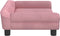 vidaXL - Hondenmand - 70x48x22 - cm - fluweel - roze