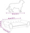 vidaXL - Hondenmand - 70x48x22 - cm - fluweel - roze