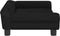 vidaXL - Hondenmand - 70x48x22 - cm - fluweel - zwart