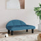 vidaXL - Hondenmand - 70x52x30 - cm - fluweel - blauw