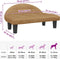 vidaXL - Hondenmand - 70x52x30 - cm - fluweel - bruin