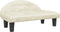 vidaXL - Hondenmand - 70x52x30 - cm - fluweel - crèmekleurig