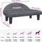 vidaXL - Hondenmand - 70x52x30 - cm - fluweel - donkergrijs