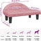 vidaXL - Hondenmand - 70x52x30 - cm - fluweel - roze