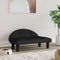 vidaXL - Hondenmand - 70x52x30 - cm - fluweel - zwart