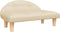 vidaXL - Hondenmand - 70x52x30 - cm - stof - crèmekleurig