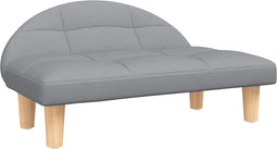 vidaXL - Hondenmand - 70x52x30 - cm - stof - lichtgrijs