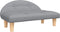 vidaXL - Hondenmand - 70x52x30 - cm - stof - lichtgrijs