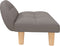vidaXL - Hondenmand - 70x52x30 - cm - stof - taupe