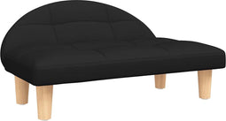 vidaXL - Hondenmand - 70x52x30 - cm - stof - zwart
