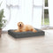 vidaXL - Hondenmand - 71,5x54x9 - cm - massief - grenenhout - grijs