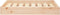 vidaXL - Hondenmand - 71,5x54x9 - cm - massief - grenenhout