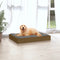 vidaXL - Hondenmand - 71,5x54x9 - cm - massief - grenenhout - honingbruin