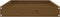 vidaXL - Hondenmand - 71,5x54x9 - cm - massief - grenenhout - honingbruin