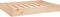 vidaXL - Hondenmand - 71,5x54x9 - cm - massief - grenenhout