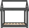 vidaXL - Hondenmand - 71x55x70 - cm - massief - grenenhout - grijs