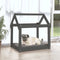 vidaXL - Hondenmand - 71x55x70 - cm - massief - grenenhout - grijs