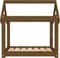vidaXL - Hondenmand - 71x55x70 - cm - massief - grenenhout - honingbruin