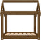 vidaXL - Hondenmand - 71x55x70 - cm - massief - grenenhout - honingbruin