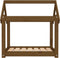 vidaXL - Hondenmand - 71x55x70 - cm - massief - grenenhout - honingbruin