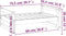vidaXL - Hondenmand - 75,5x55,5x28 - cm - massief - grenenhout - honingbruin