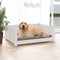 vidaXL-Hondenmand-75,5x55,5x28-cm-massief-grenenhout-wit