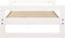 vidaXL - Hondenmand - 75,5x55,5x28 - cm - massief - grenenhout - wit