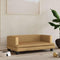 vidaXL - Hondenmand - 80x45x30 - cm - fluweel - bruin
