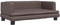 vidaXL - Hondenmand - 80x45x30 - cm - kunstleer - bruin